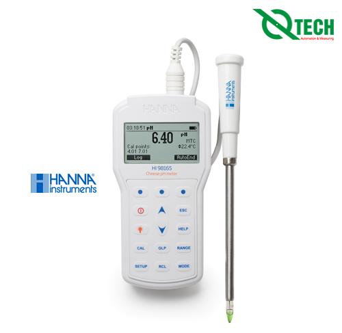 Máy đo pH/Nhiệt độ trong phomat Hanna HI98165